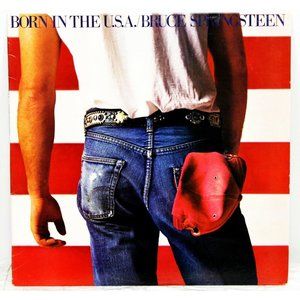 1984 Bruce Springsteen Born in the USA 12" Vinyl Album LP Columbia Record Rock